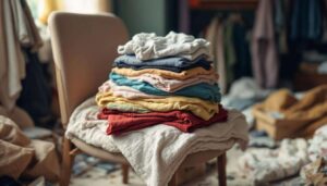 Kleding op de stoel stapelen in plaats van opruimen: dit zegt het volgens de psychologie over je