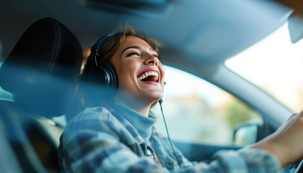 Hardop meezingen in de auto: volgens onderzoek heb je dan vaak deze 4 bijzondere eigenschappen