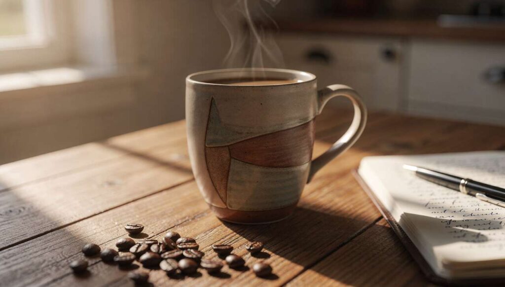 Wie altijd dezelfde mok gebruikt, heeft volgens gedragspsychologie dit specifieke karaktertrek