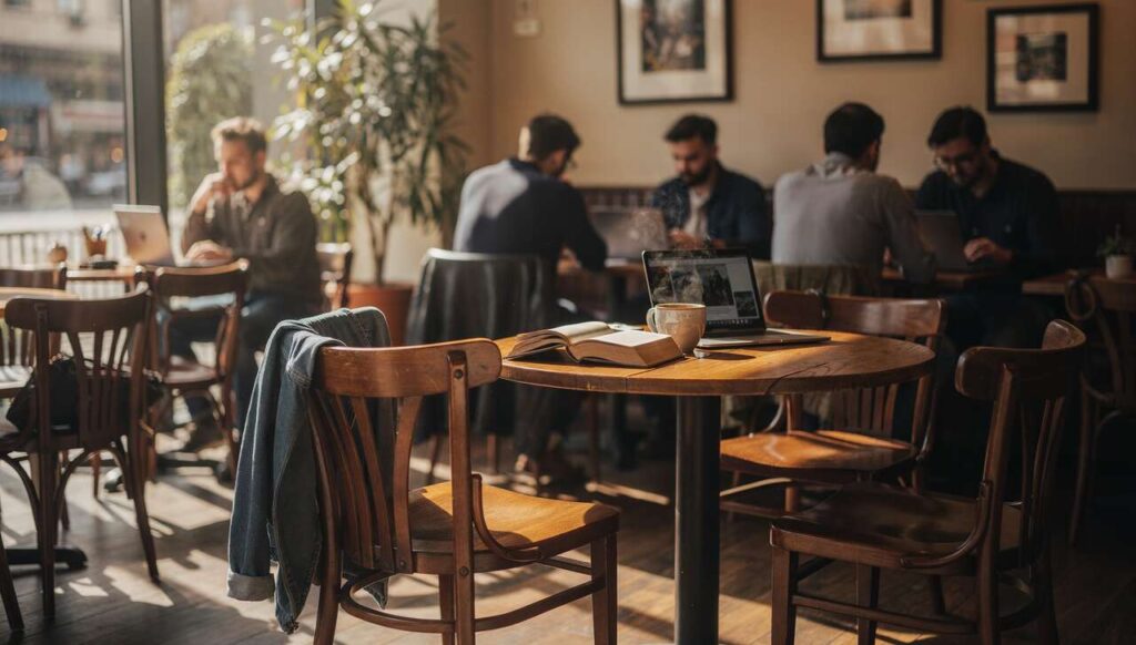 Waarom altijd dezelfde plek kiezen in een café volgens psychologen iets over je zegt